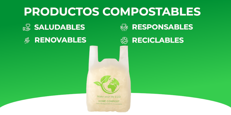 Banner bolsas compostables