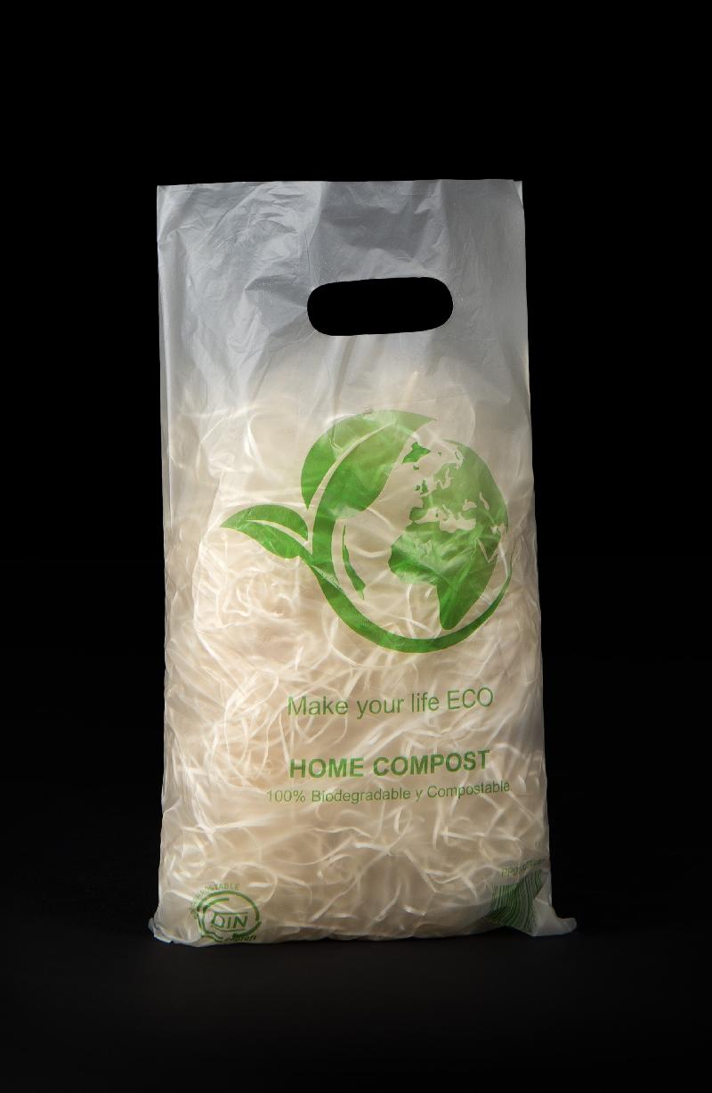 Bolsa compostable TROQUEL 20X33