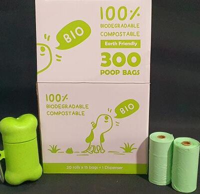 Bolsas compostable Recogida Canin Rolls 20x15